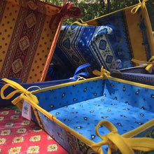 Load image into Gallery viewer, fabric provence traditional french basket organizers
