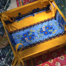 Load image into Gallery viewer, fabric provence traditional french basket organizers