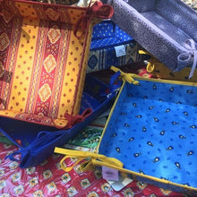 Load image into Gallery viewer, fabric provence traditional french basket organizers
