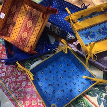 Load image into Gallery viewer, fabric provence traditional french basket organizers