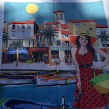 Load image into Gallery viewer, Côre d’Azur dishtowel

